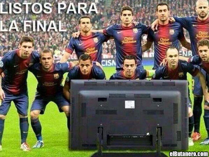 Galería de memes Atético de Madrid Vs Barça Champions