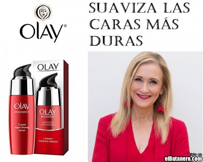 Cristina Cifuentes y su crema facial