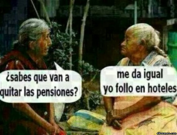 Van a quitar las pensiones