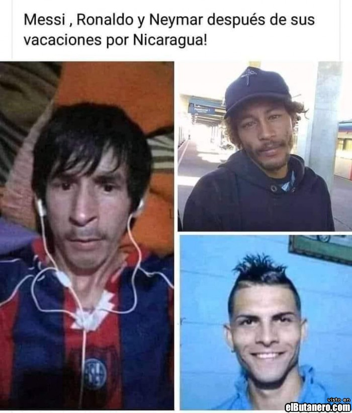 Messi, Ronaldo y Neymar