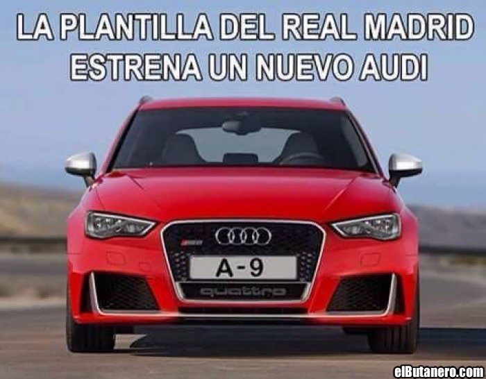 El Real Madrid estrena Audi