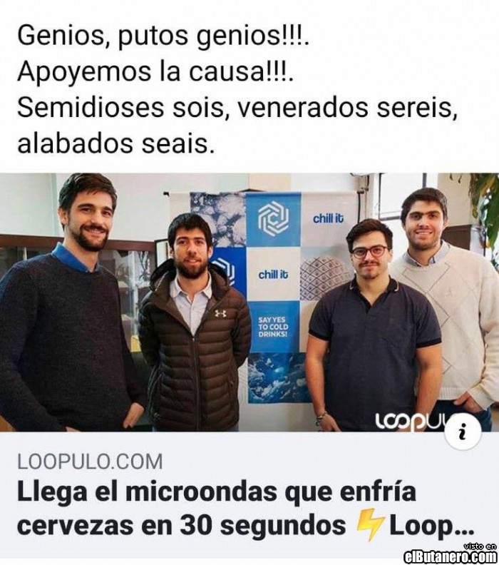 Son unos genios!