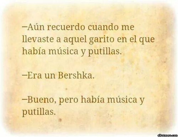 Bareto con música y putillas