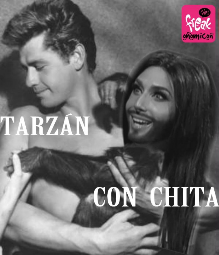 Tarzan con chita