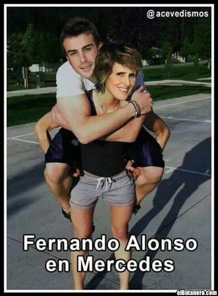 Fernando Alonso y Mercedes