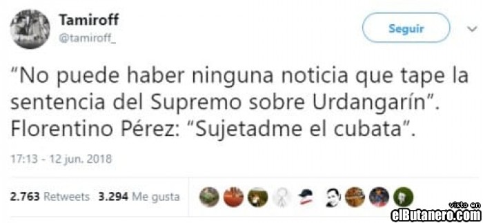 Urdangarín y Florentino Pérez