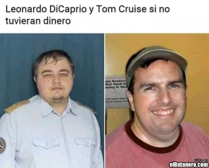 Leonardo Di Caprio y Tom Cruise