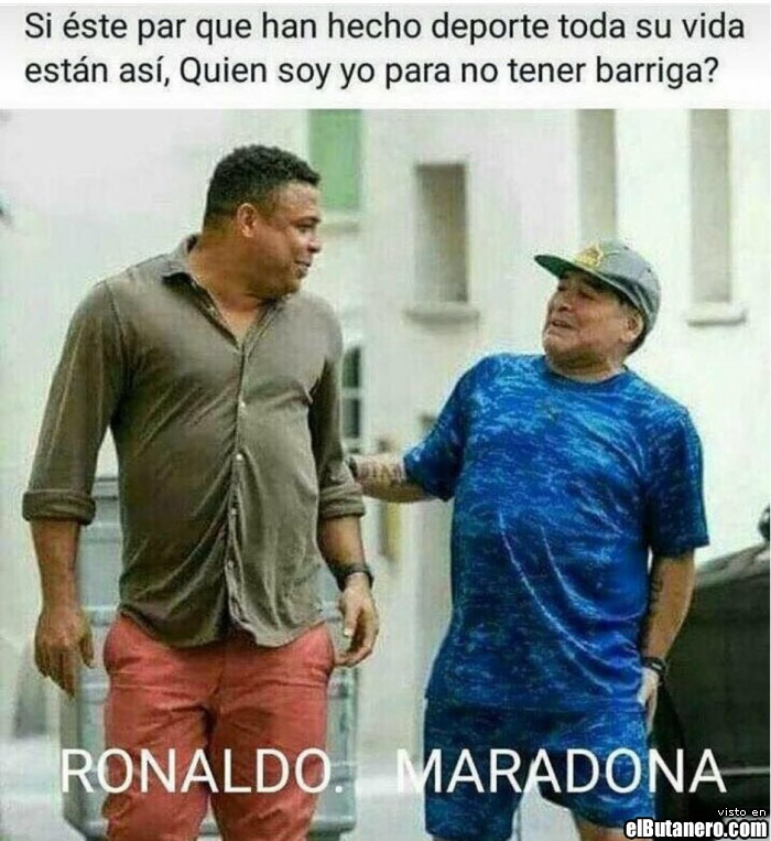 Ronaldo y Maradona