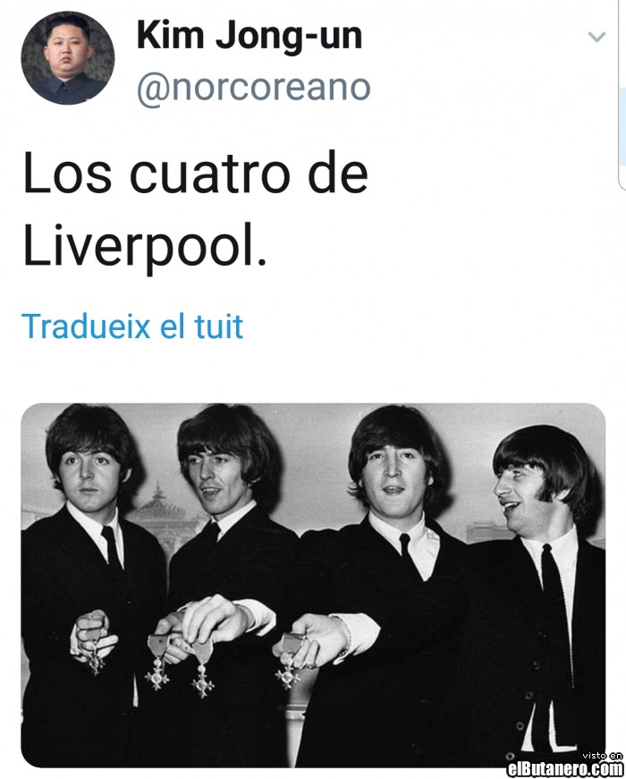 Los cuatro de Liverpool