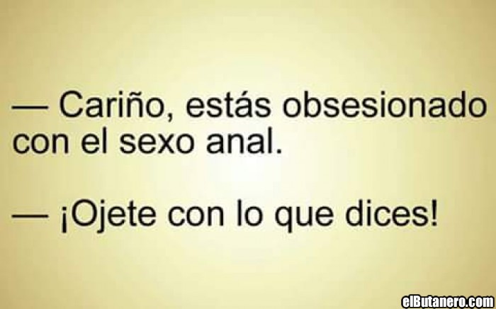 Obsesionado con el sexo anal