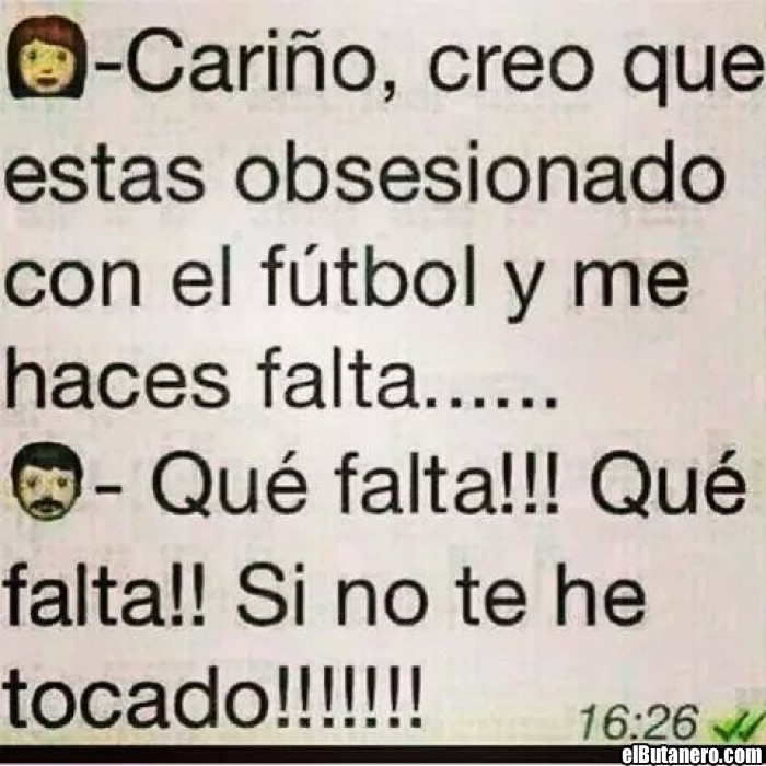 Obsesionado con el futbol