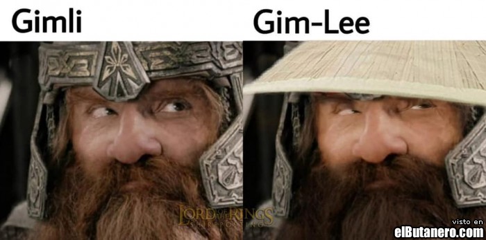 Gimli y Gim Lee