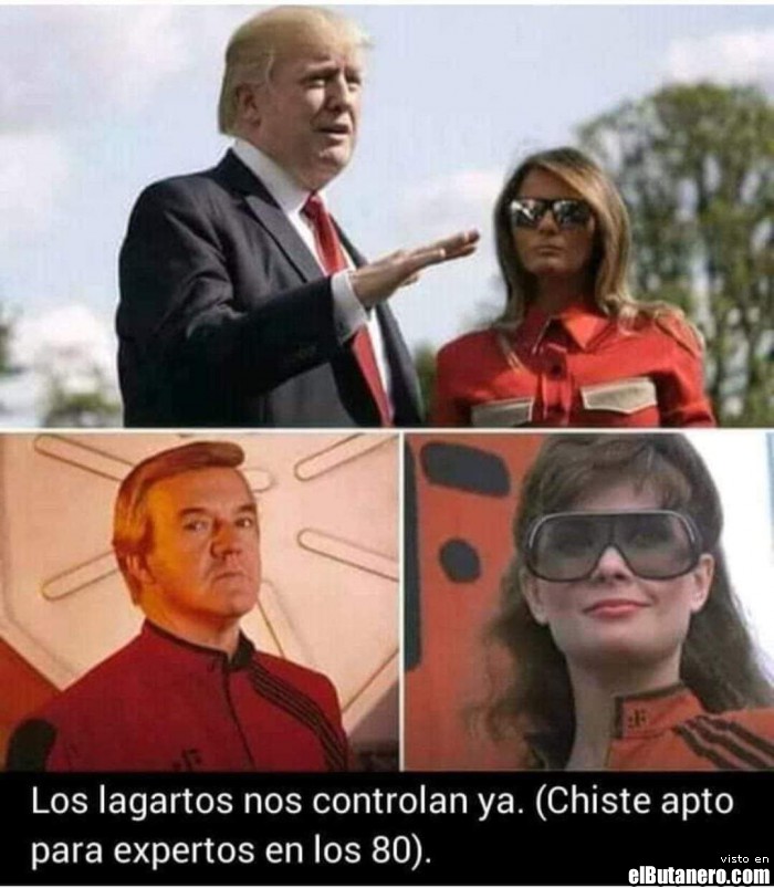 Los lagartos nos controlan!