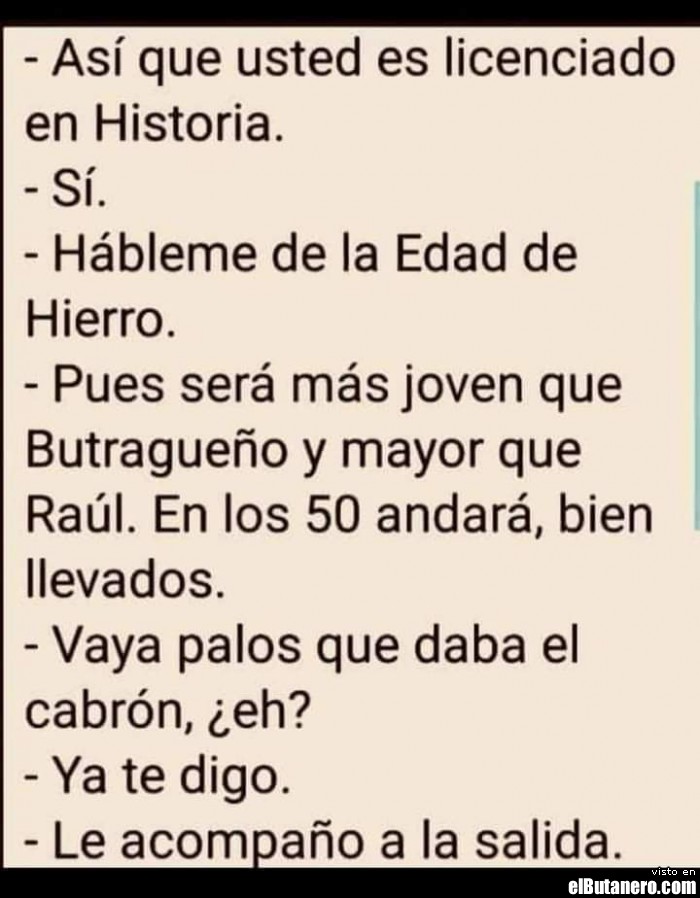 La edad de Hierro